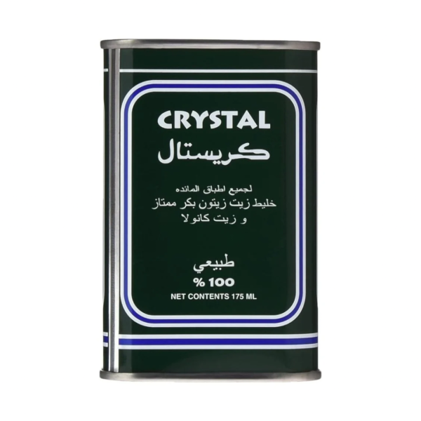 Crystal Ex-Virgin Oil/Canola Oil Tin, 175ml