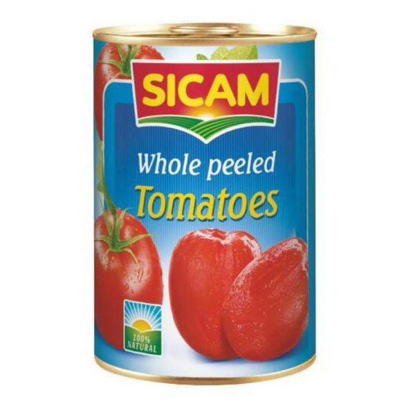 Sicam Whole Peeled Tomatoes, 400g