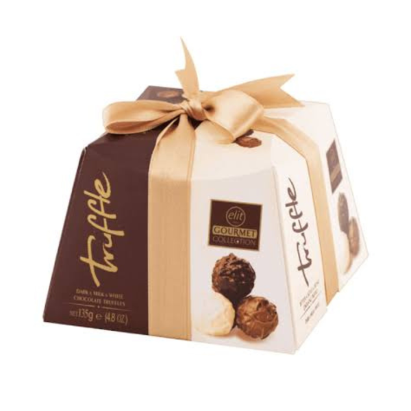 Elit Gourmet Collection Truffle Dark, Milk & White Chocolate Truffles, 135g