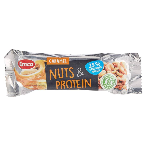 Emco Caramel Nuts & Protein, 40g