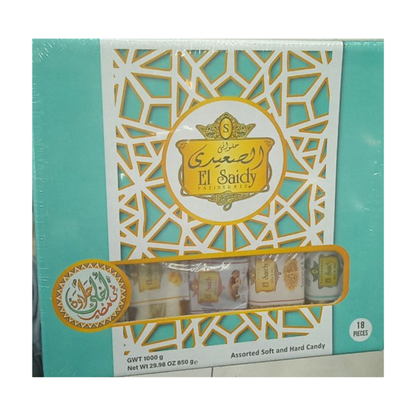 El Saidy Patisserie Assorted Soft and Hard Candy, 850g