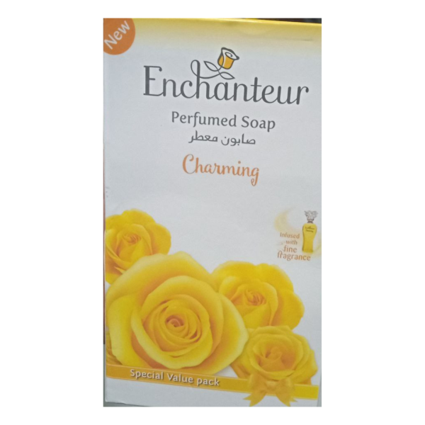 Enchanteur Perfumed Soap Charming, 3x125g