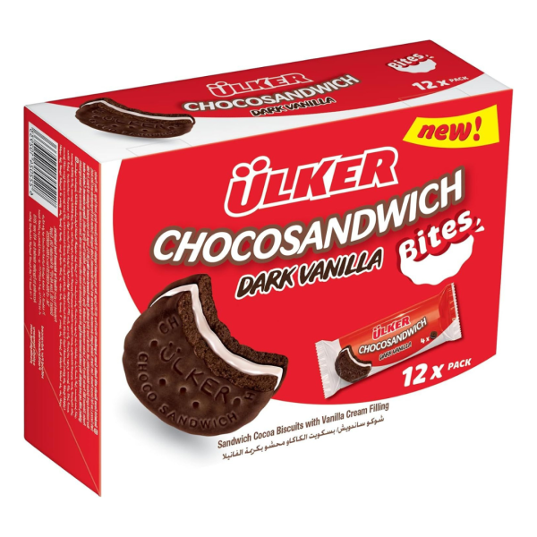 Ulker Chocosandwich Dark Vanilla Bites, 384g