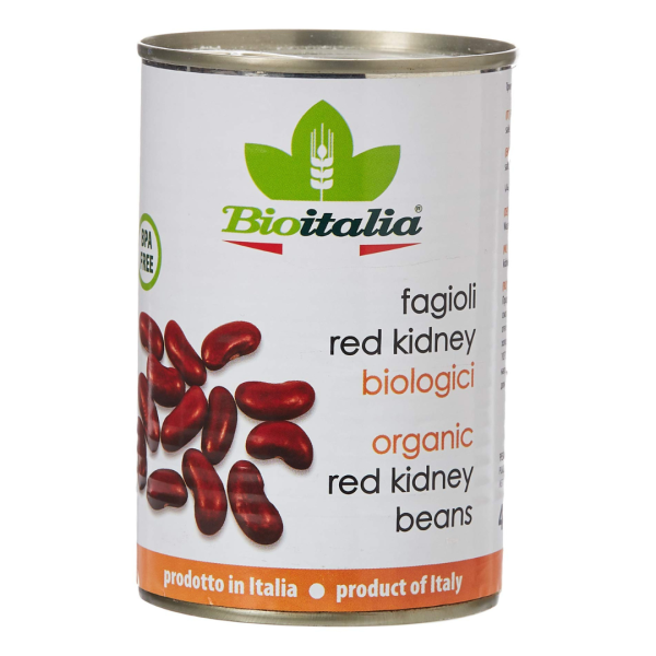 Bioitalia Organic Red Kidney Beans, 400g