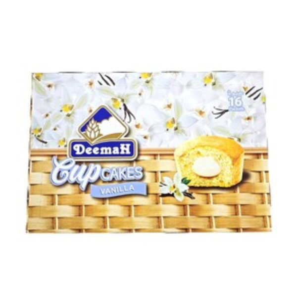 Deemah Cupcakes Vanilla, 432g