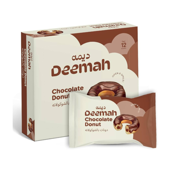 Deemah Donut Cake Chocolate Cream, 24x40g