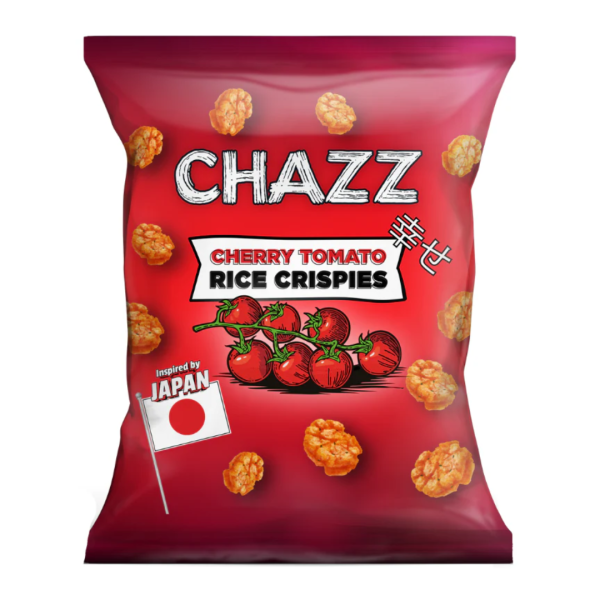 Chazz Cherry Tomato Rice Crispies, 100g