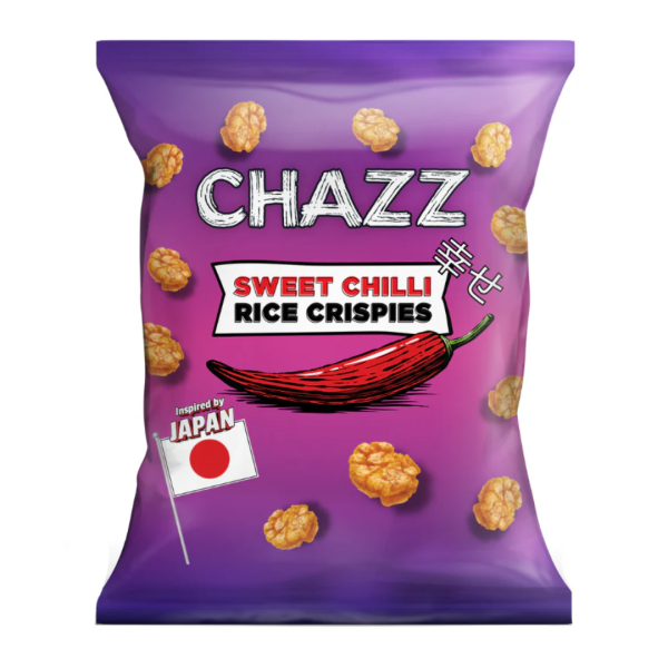 Chazz Sweet Chilli Rice Crispies, 100g