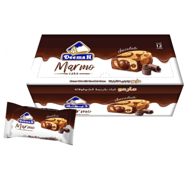 Deemah Marmo Cake Chocolate, 12x40g