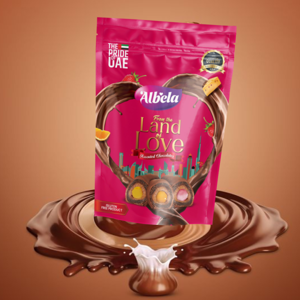 Albela From The Land of Love Assorted Dates Chocolate, 500g