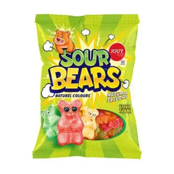 Jouy & Co Sour Bears Extra Sour, 80g
