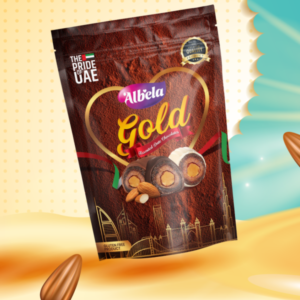 Albela Gold Assorted Dates Chocolate, 500g