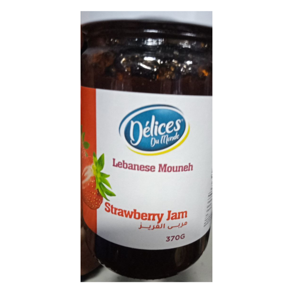 Delices De Monde Strawberry Jam, 370g