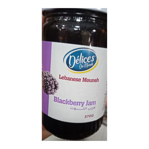 Delices De Monde Blackberry Jam, 370g
