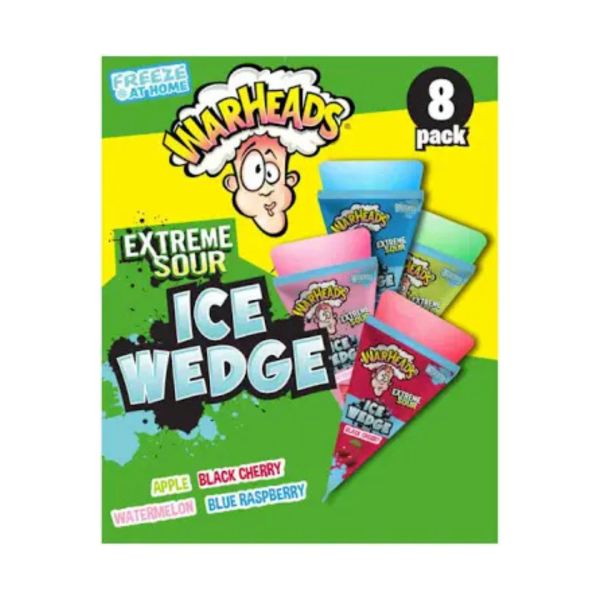 Warheads Extreme Sour Ice Wedge, 8x62ml
