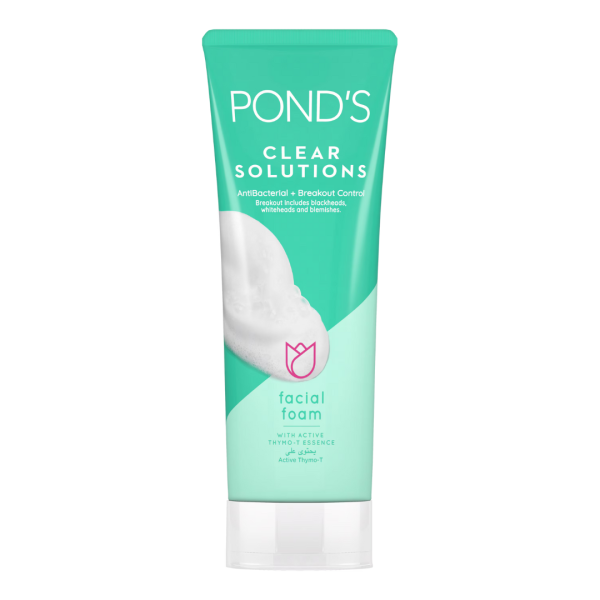 Pond’s Clear Solutions Facial Foam, 50ml