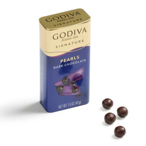 Godiva Signature Pearls Dark Chocolate, 43g