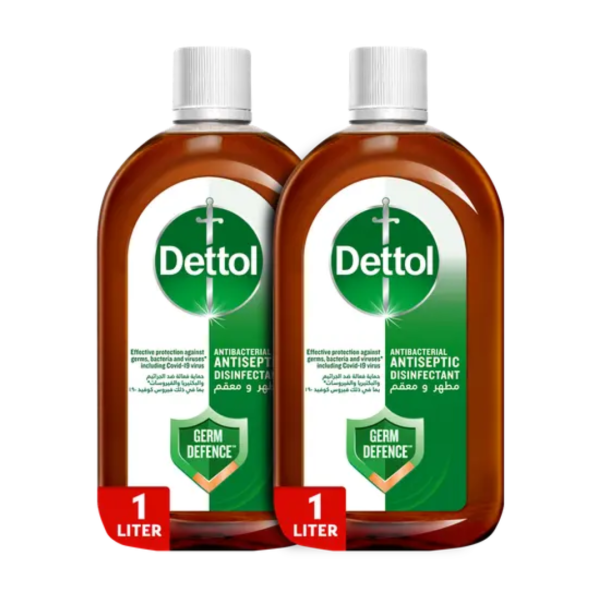Dettol Antibacterial Antiseptic Disinfectant, 2x1L