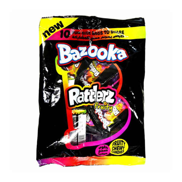 Bazooka Rattlerz Fruity, 120g
