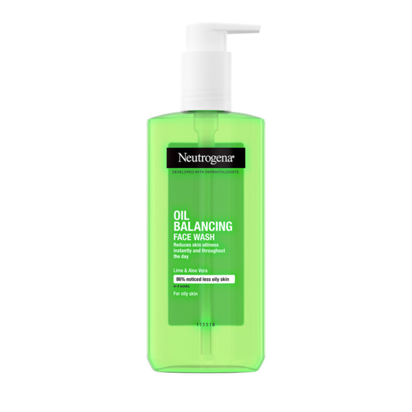 Neutrogena Oil Balancing Face Wash Lime & Aloe Vera, 200ml