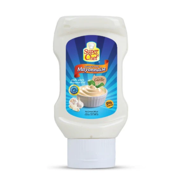 Super Chef Mayonnaise Garlic, 300ml