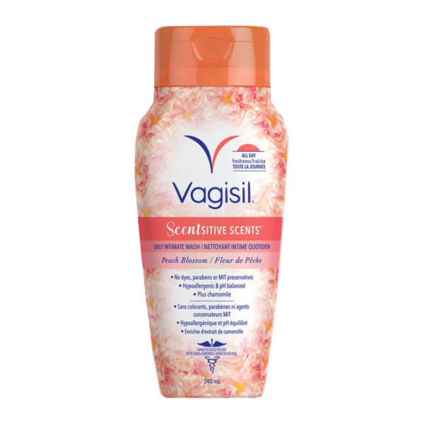 Vagisil Scentisive Scents Daily Intimate Wash Peach Blossom, 354ml
