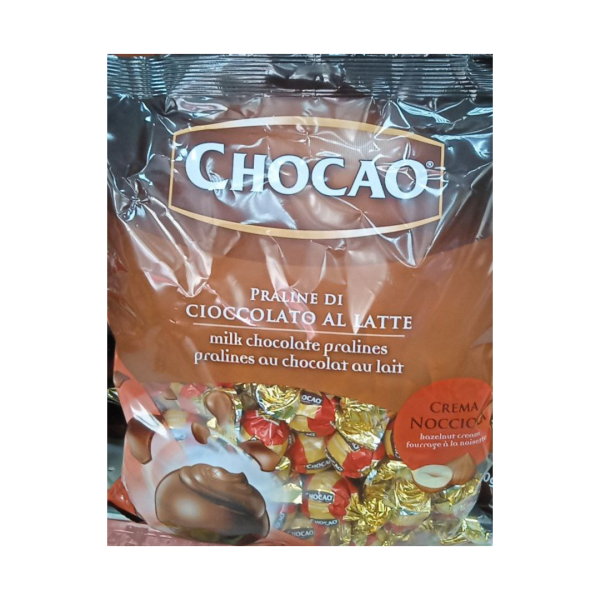 Chocao Praline Milk Chocolate Pralines Hazelnut Cream, 1000g