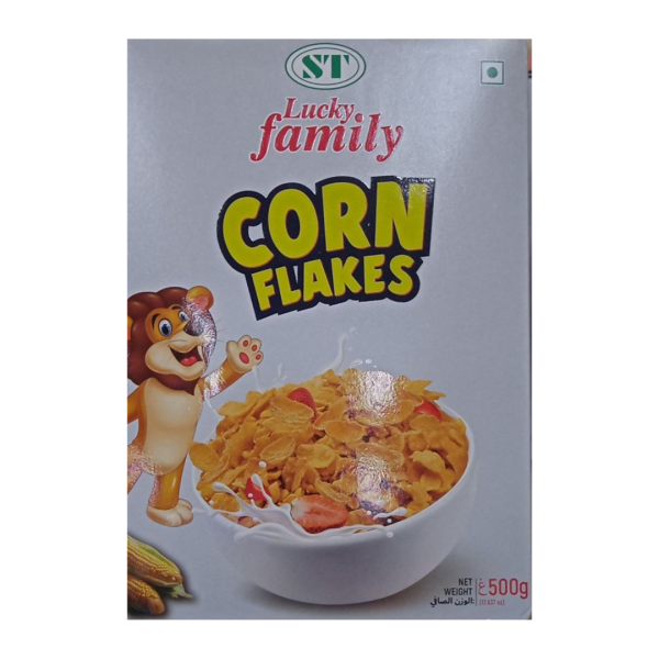 ST Lucky Family Corn Flakes, 500g