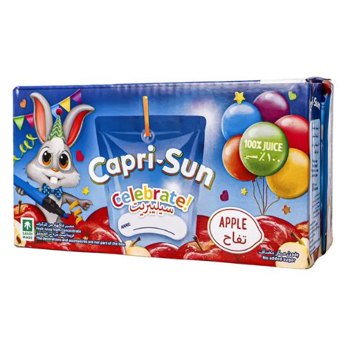 Capri Sun Juice Apple 100% No Added Sugar,10x200ml