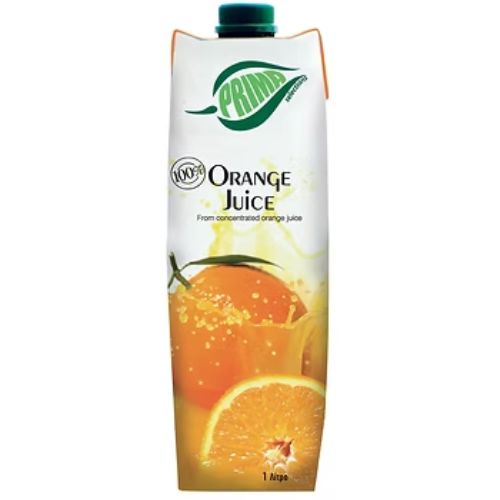 Prima Orange Juice 100%,1L