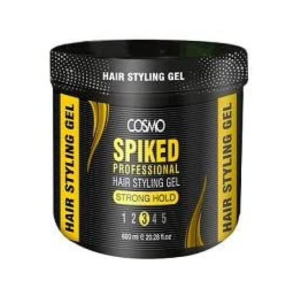 Cosmo Spiked Professional Hair Styling Gel Strong Hold 3, 600ml