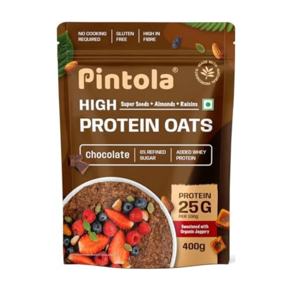 Pintola High Protein Oats Chocolate, 400g