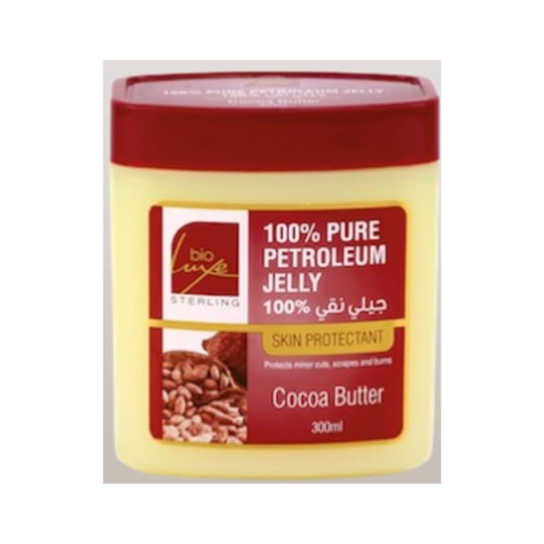 Bio Luxe 100% Pure Petroleum Jelly Cocoa Butter, 300ml