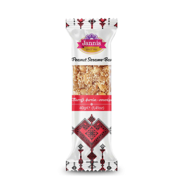 Jannis Peanut Sesame Bar, 40g