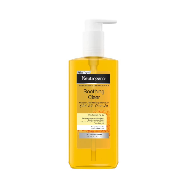 Neutrogena Soothing Clear Micellar Jelly Makeup Remover, 200ml