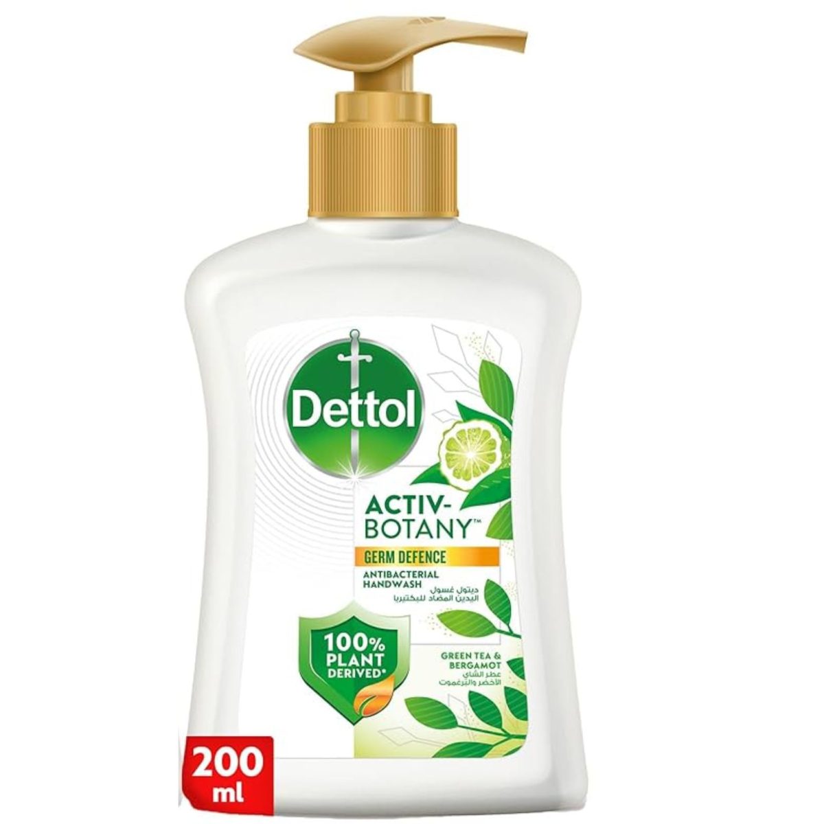 11 Dettol Activ-Botany Liquid Handwash Green Tea & Bergamot,200ml - Image 1