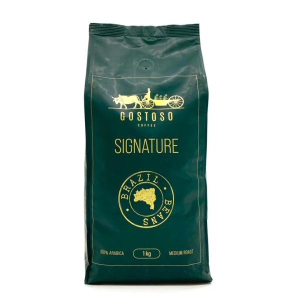 Gostoso Coffee Signature Brazil Beans, 1kg