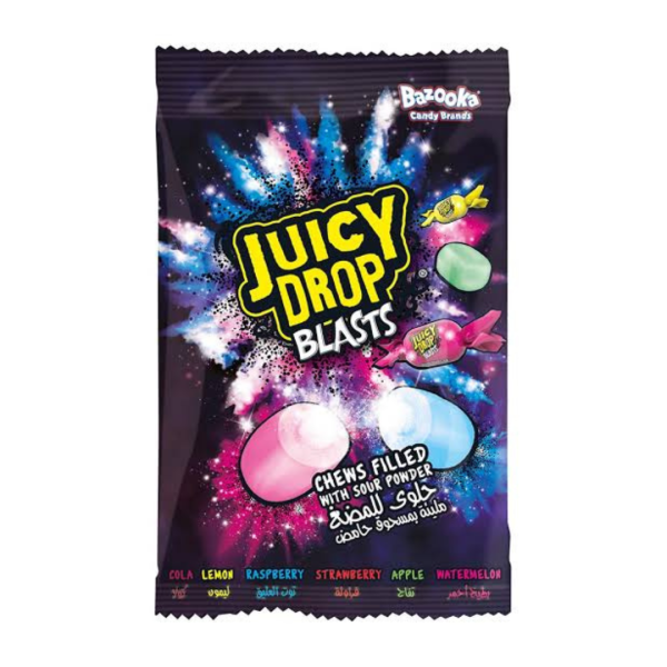 Bazooka Juicy Drop Blasts, 45g