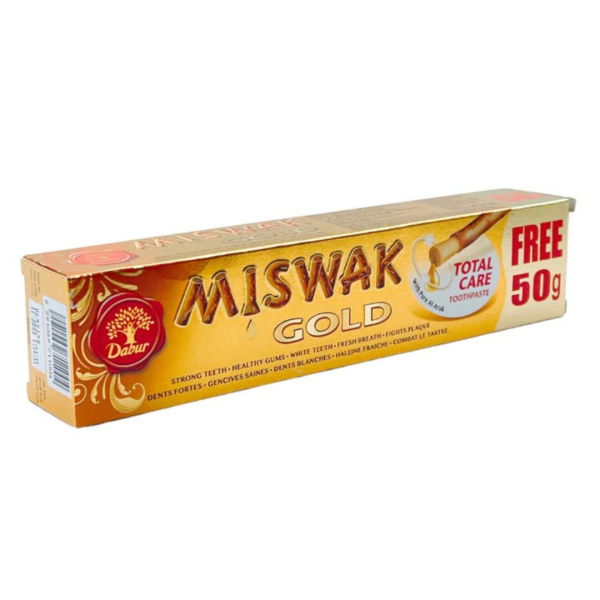 Miswak Gold Total Care Toothpaste, 50g