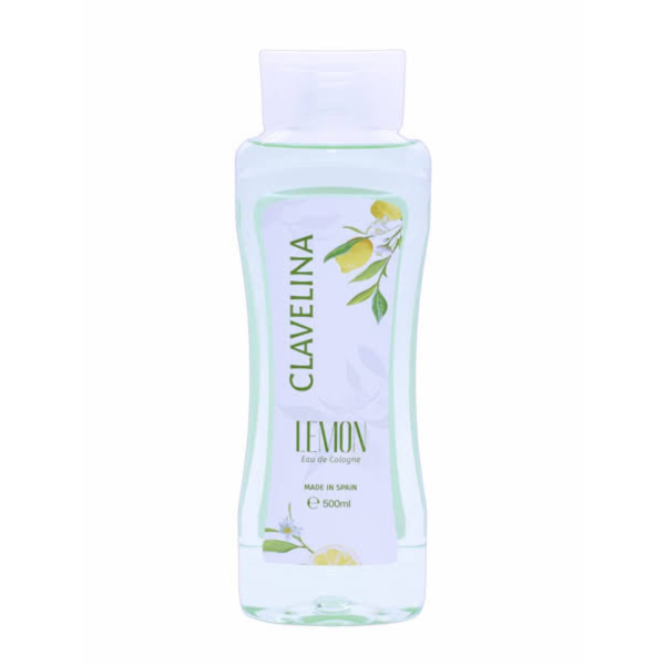 Clavelina Lemon Eau de Cologne, 500ml
