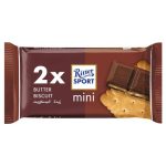 Ritter Sport Mini 2 Pack Butter Biscuit Chocolate, 33.34g