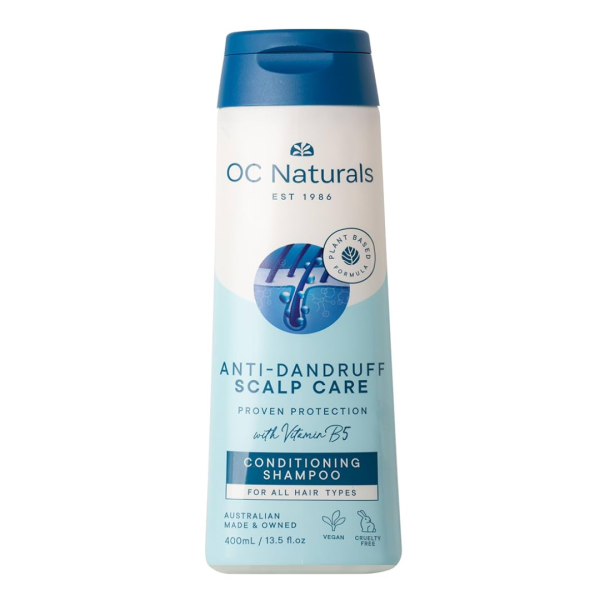 OC Naturals Anti-Dandruff Scalp Care Conditioning Shampoo, 400ml