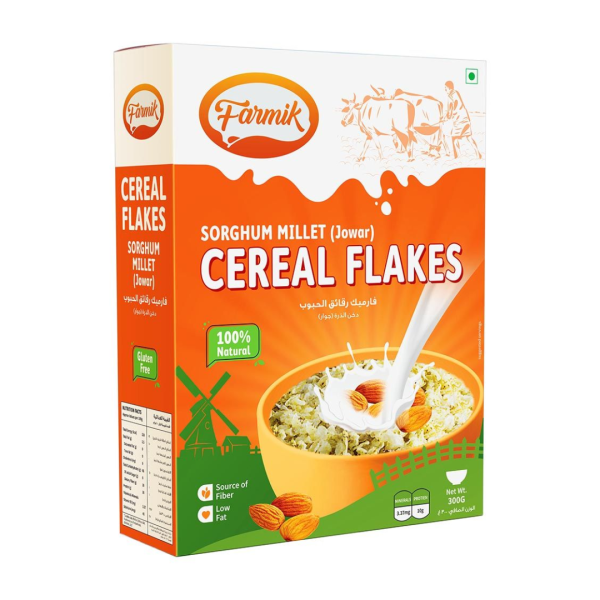 Farmik Finger Millet Ragi Cereal Flakes, 300g