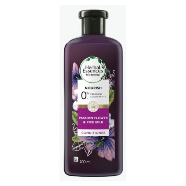 Herbal Essences Nourish Passion Flower & Rice Milk Conditioner, 400ml