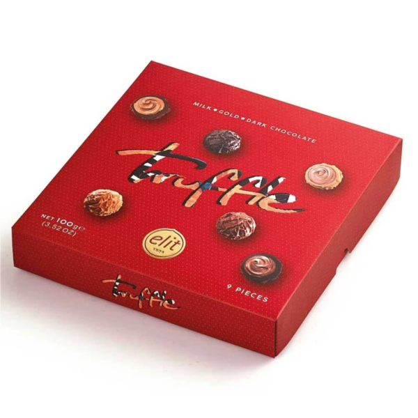 Elit Truffle Milk Gold Dark Chocolate Red, 100g