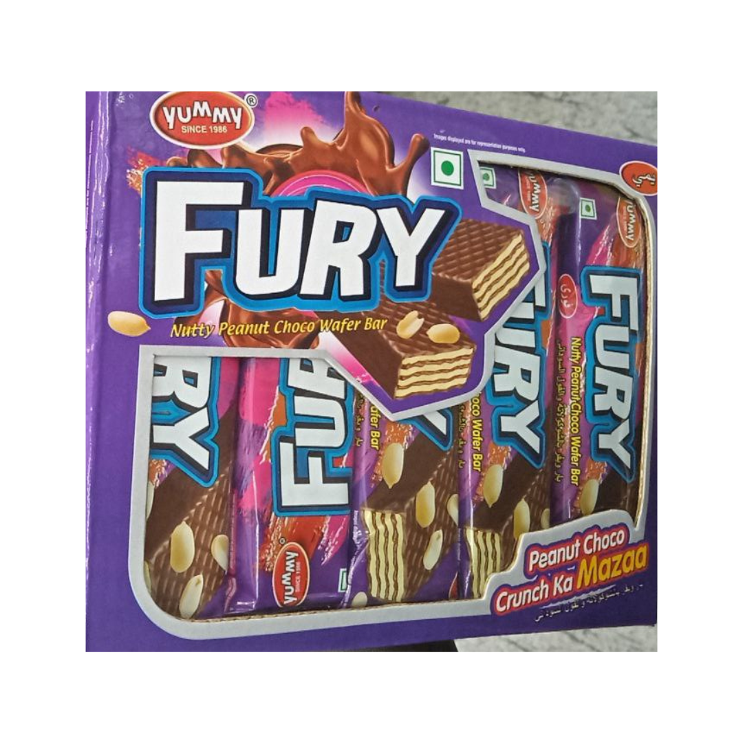 250g - 2025-09-16T204734.946 Yummy Fury Nutty Peanut Choco Wafer Bar, 450g - Image 1