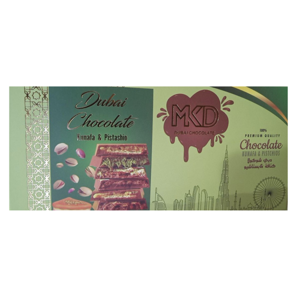 MKD Dubai Chocolate Kunafa & Pistachio, 120g