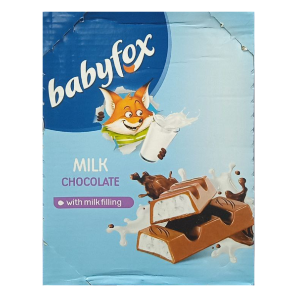 Babyfox Milk Chocolate with Milk Filling, 30x45g