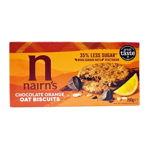 Nairn's Chocolate Orange Oat Biscuits, 200g
