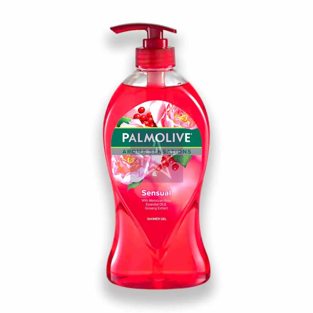 250g - 2025-09-30T203255.192 Palmolive Sensual with Rose Essential Oil & Ginseng Extract Shower Gel, 750ml - Image 1